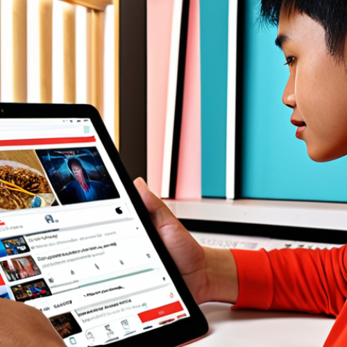 Home 11 **Prompt 1: The Seamlessly Personalized Digital Life**
A vibrant, dynamic illustration of a Malaysian user (of diverse ethnicity) in a modern, comfortable setting, engaging with multiple digital devices. Their smartphone displays a personalized Shopee or Lazada shopping app, highlighting items they've only 'thought about.' A tablet shows a Netflix or YouTube interface with perfectly tailored video recommendations. A laptop screen reflects a custom news feed with highly relevant headlines. Subtle visual cues of data streams, algorithms, or 'thought bubbles' emanate from the user and interact with the screens, symbolizing technology that 'understands their heart.' The overall mood is one of ease, satisfaction, and effortless digital immersion, showcasing the positive impact of hyper-personalization on daily life in Malaysia.