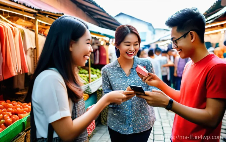 하이퍼 퍼스널라이제이션과 고객 요구 분석 - **Prompt:** A cheerful Malaysian small business owner, a man in his 40s wearing a collared shirt and...
